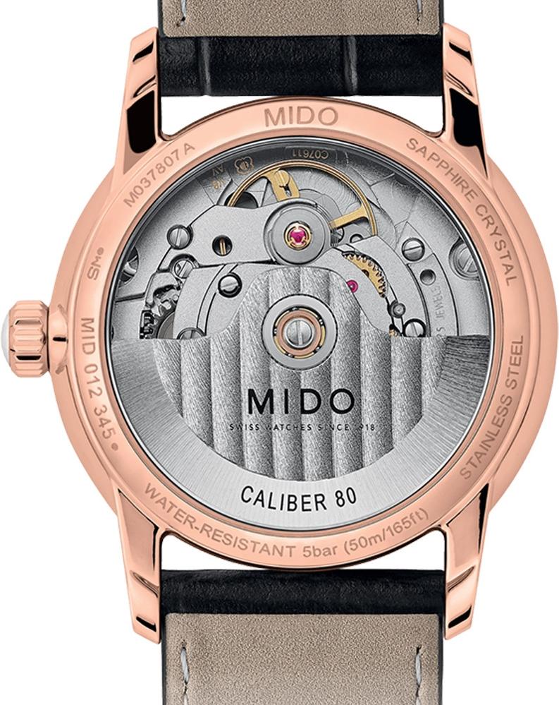 Mido Baroncelli M0378073603100 Damen Automatikuhr Mido Baroncelli M0378073603100 Damen Automatikuhr