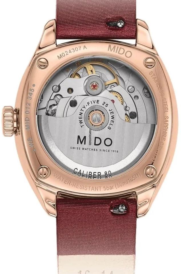 Mido Belluna M0243073711600 Montre Automatique pour femmes Avec bracelet complémentaire