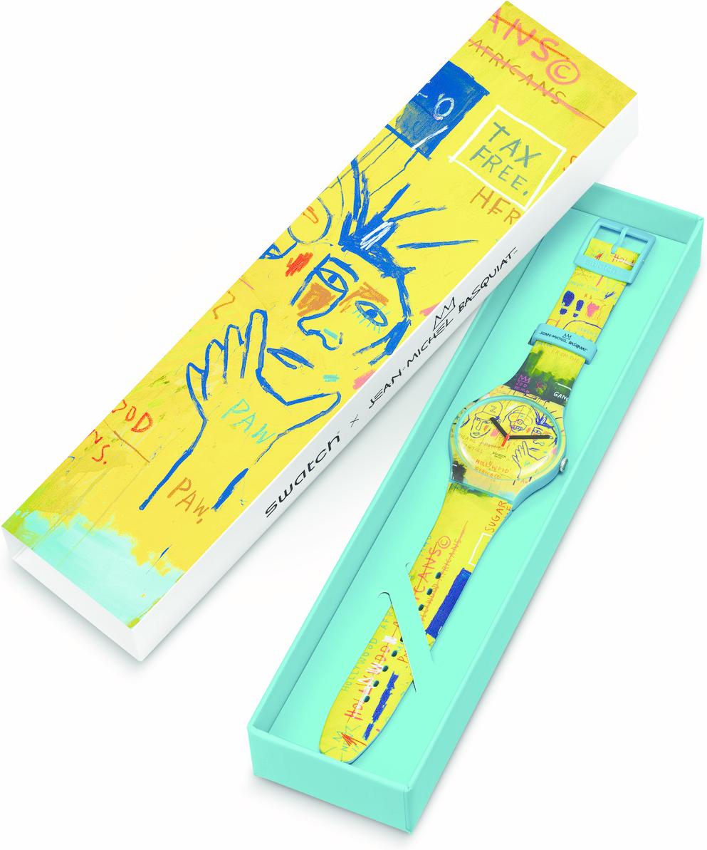 Swatch HOLLYWOOD AFRICANS BY JM BASQUIAT SUOZ354 Reloj unisex