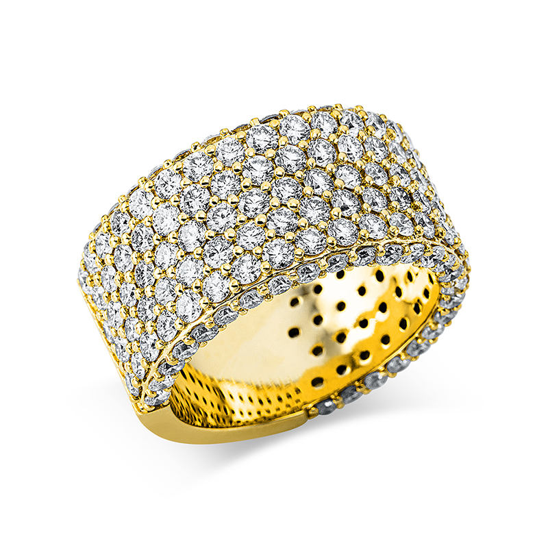 Pure! Diamonds Jewelry - Anello solitarioio 18 kt