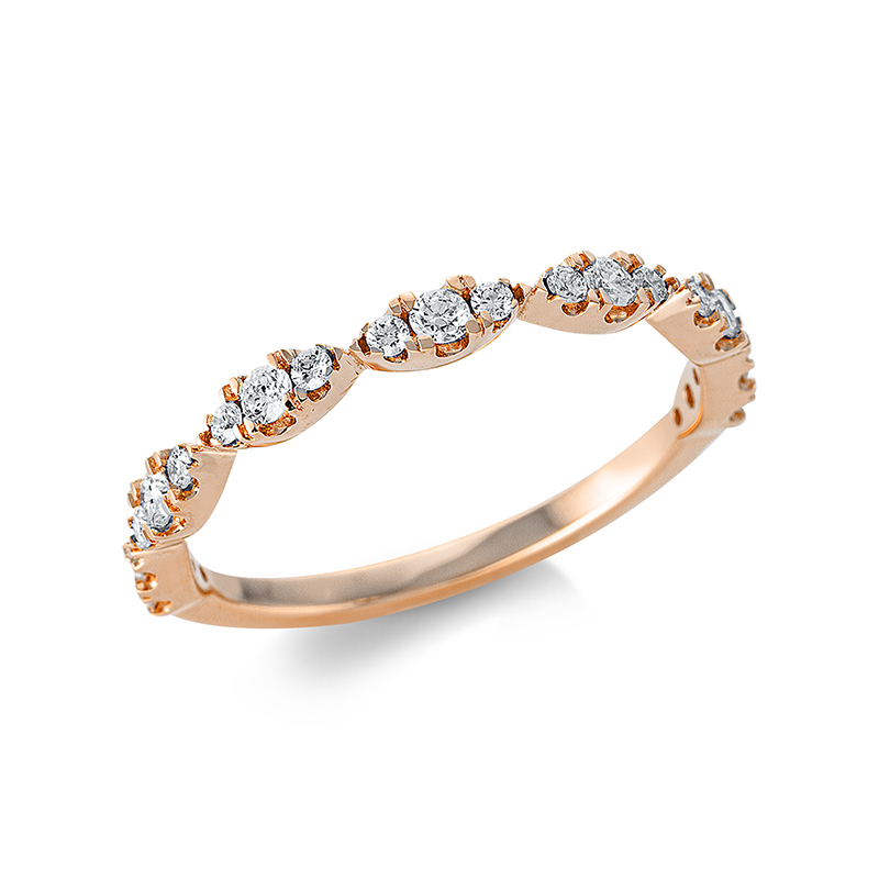 Pure! Diamonds Jewelry - Anello solitarioio 18 kt