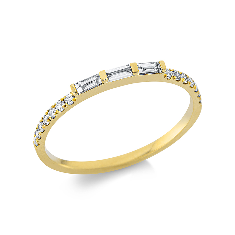 Pure! Diamonds Jewelry - Solitairering 18 kt