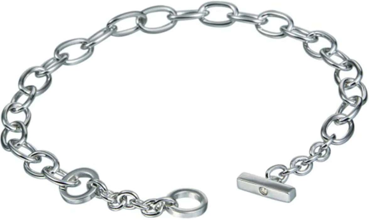 Hot Diamonds Classic Silver Charm Bracelet DL062 Damenarmband