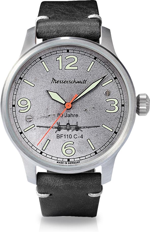 Messerschmitt BF110-ALU-L Montre Automatique pour hommes Édition Très Limitée