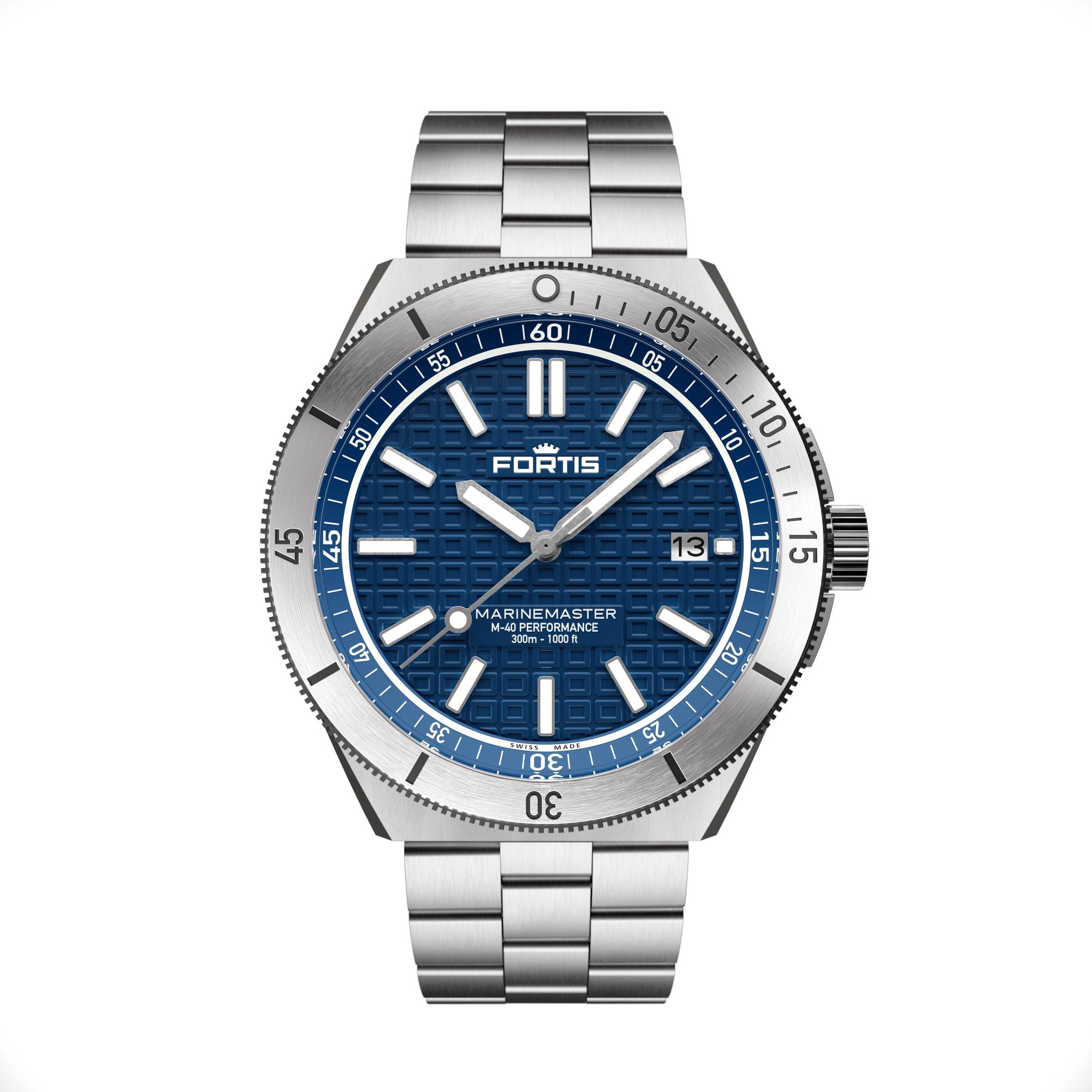 Fortis Marinemaster M-40 Ocean Blue F8120029 H 