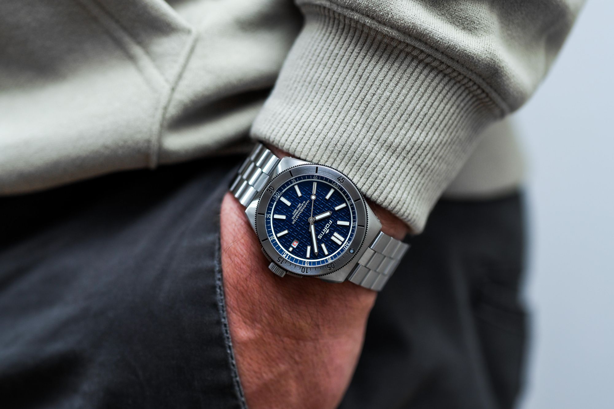 Fortis Marinemaster M-40 Ocean Blue F8120029 H 