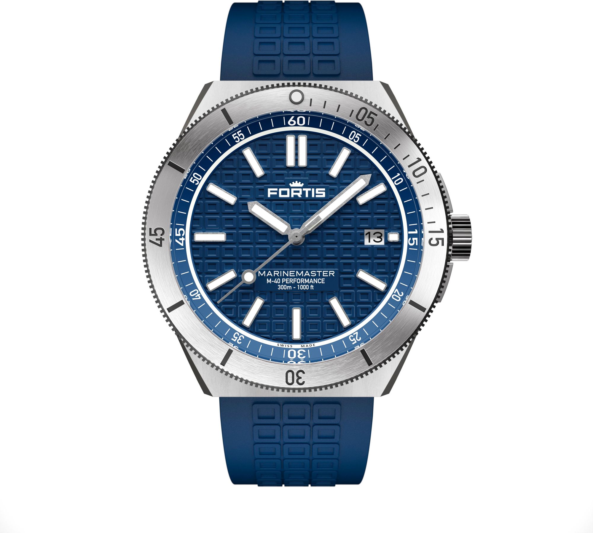 Fortis Marinemaster M-40 Ocean Blue F8120028 Automatic Mens Watch