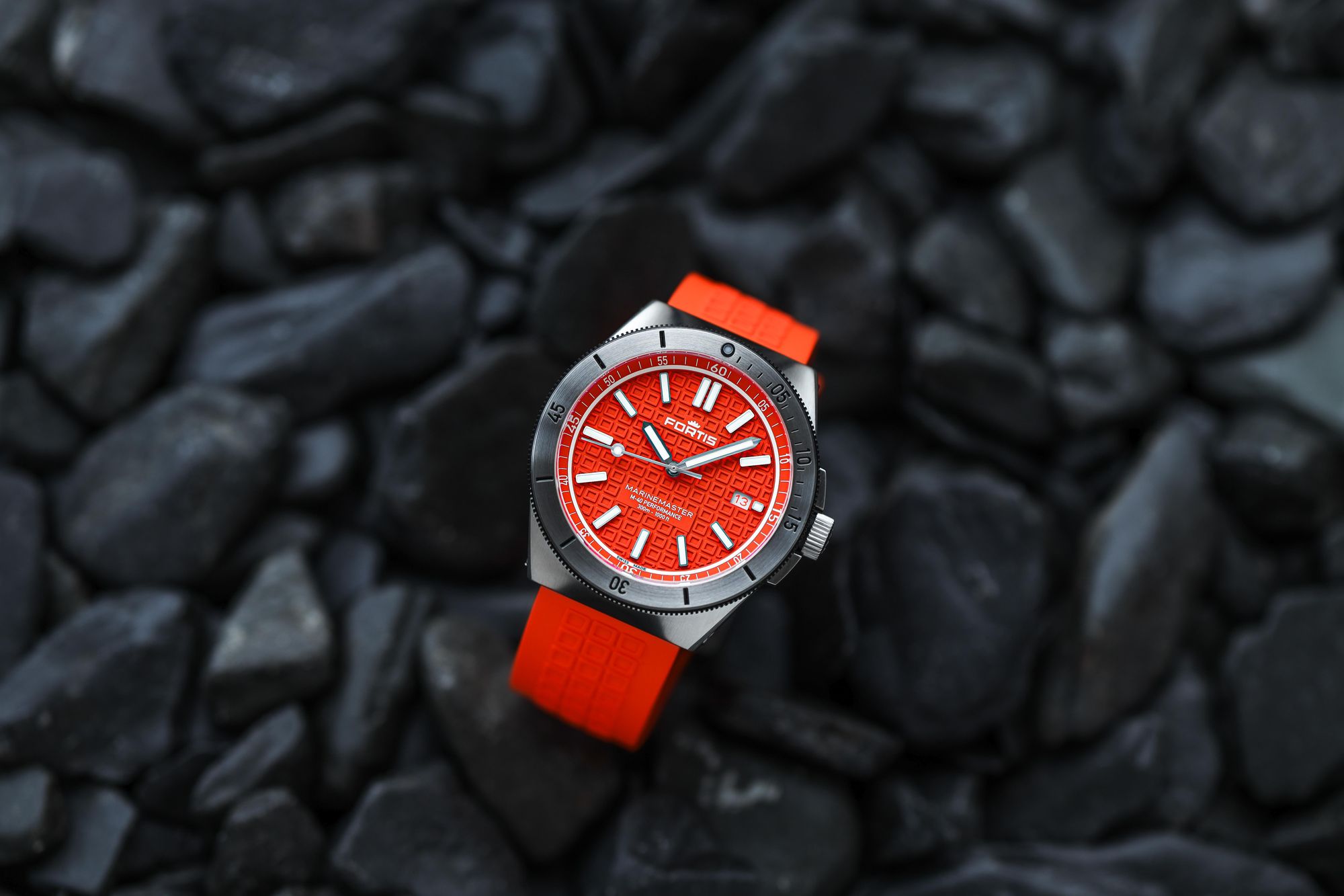 Fortis Marinemaster M-40 Amber Orange F8120024