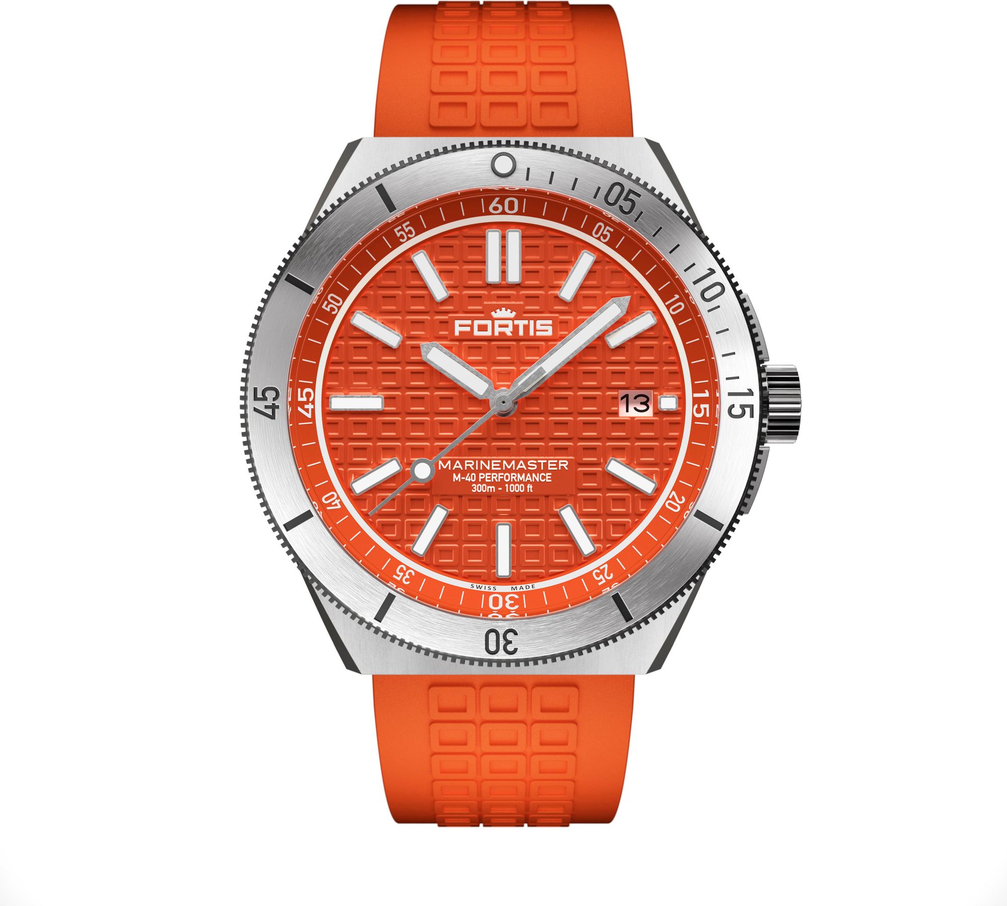 Fortis Marinemaster M-40 Amber Orange F8120024