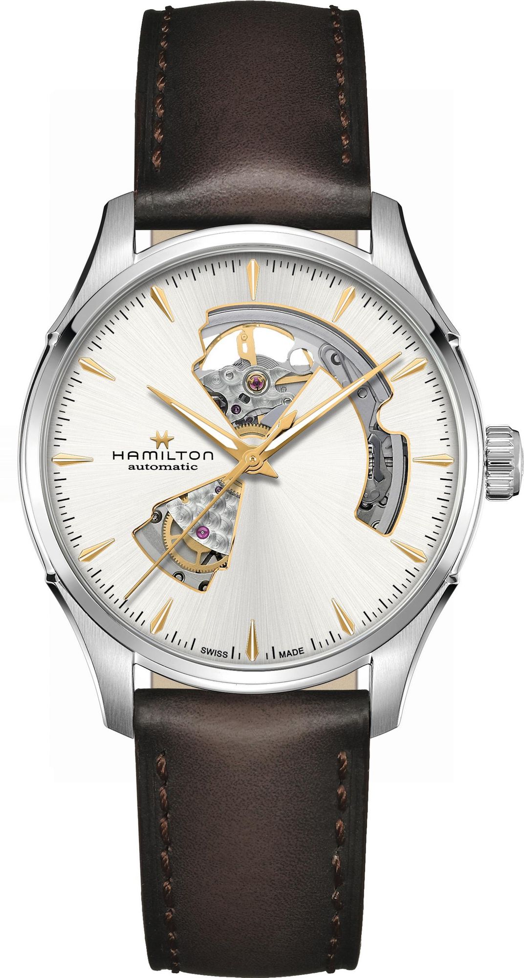 Hamilton Jazzmaster Open Heart Auto H32675551 Reloj Automático para hombres