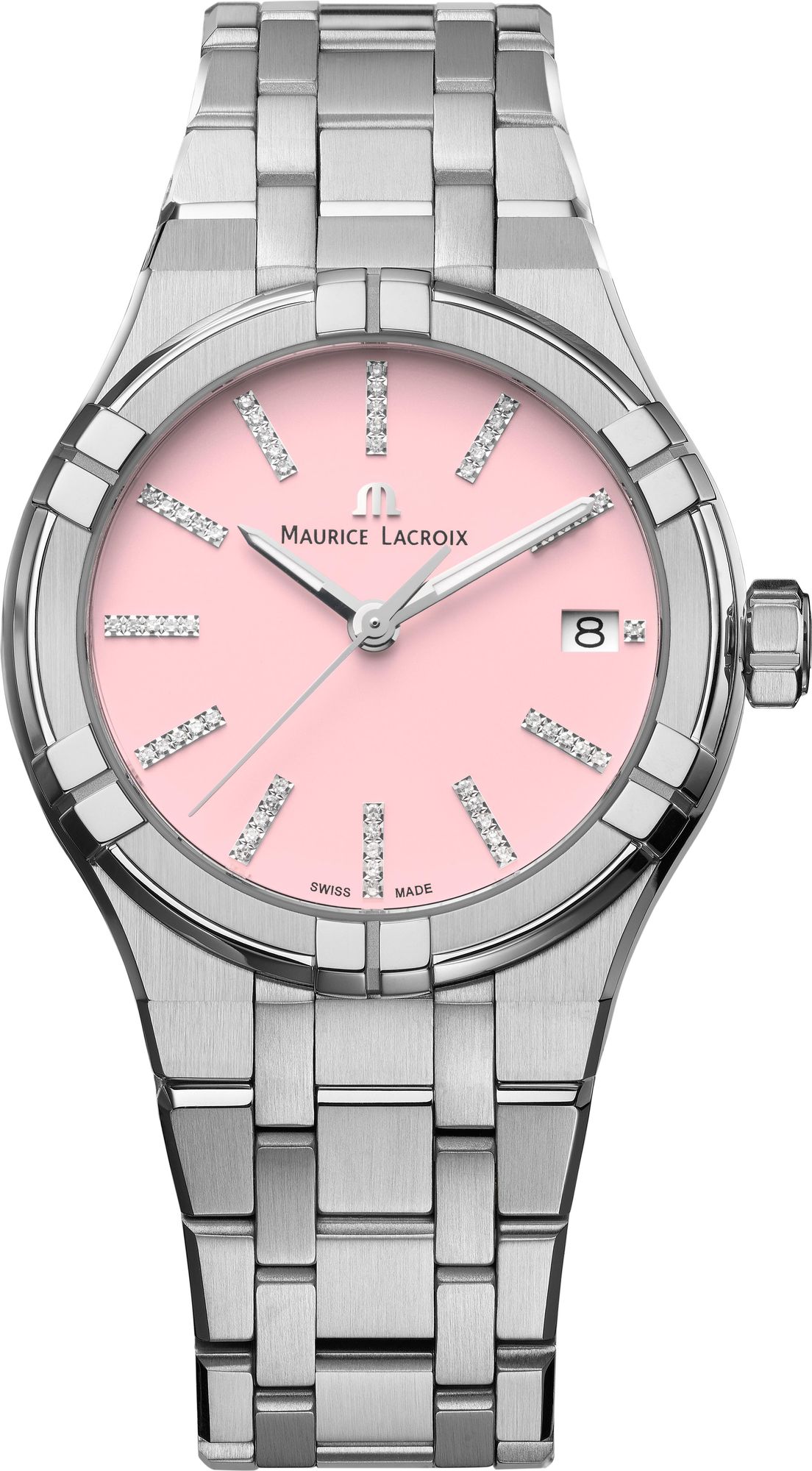 Maurice Lacroix Quartz COULOURS Edition AI1106-SS002-550-1 Reloj de Pulsera para mujeres