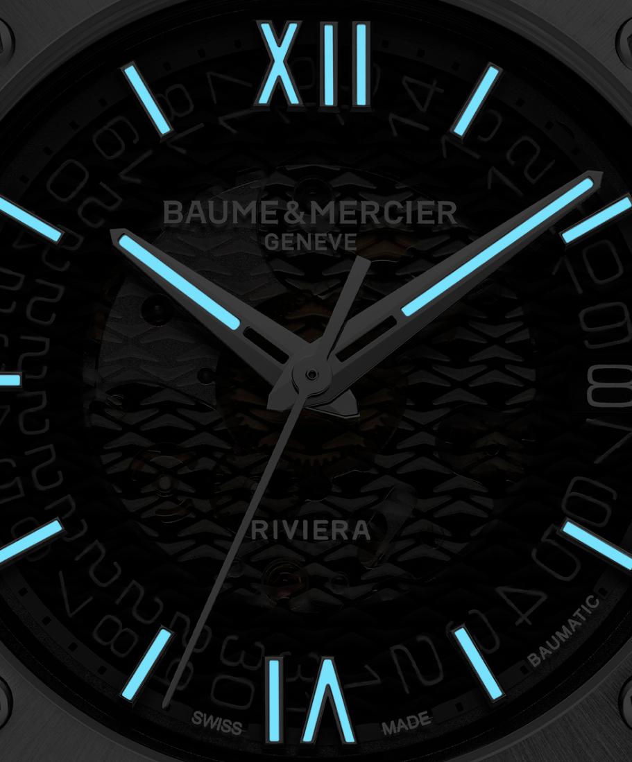 Baume & Mercier RIVIERA 12GONE L ST ST AT GREY M0A10715 Orologio automatico uomo