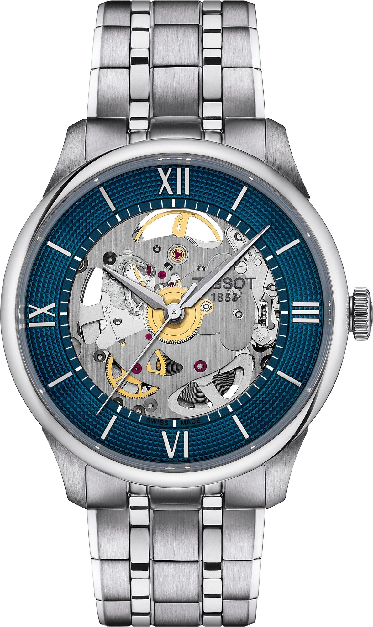 Tissot CHEMIN DES TOURELLES POWERMATIC Skeleton T139.836.11.048.00 Automatic Mens Watch 80h Power Reserve