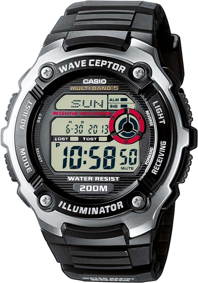 Casio Wave Ceptor WV-200E-1AVEF Digitaal horlo