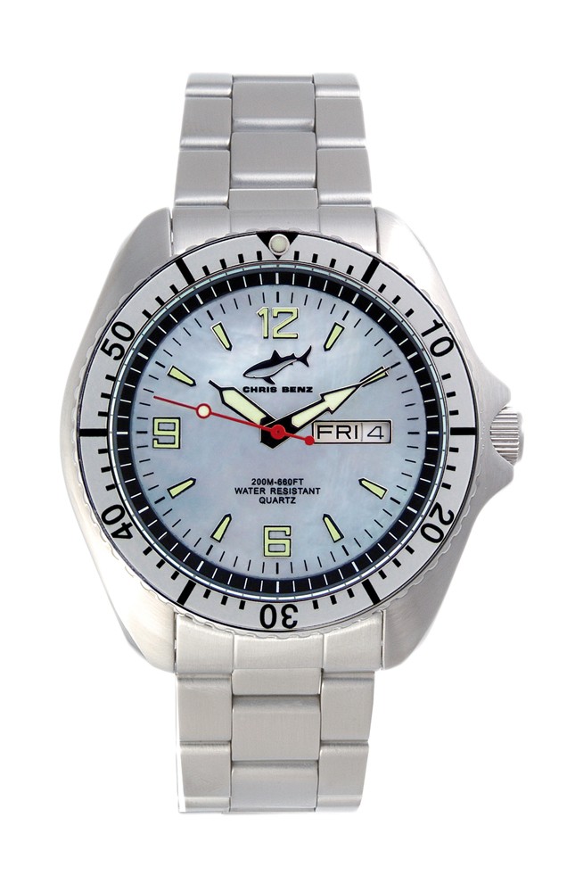 Chris Benz One Man CBO-H-SI-MB- Elegante orologio da uomo Orologio da immersione