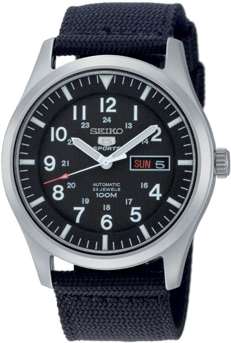 Seiko 5 Gents SNZG15K1 Automatisch horloge voo