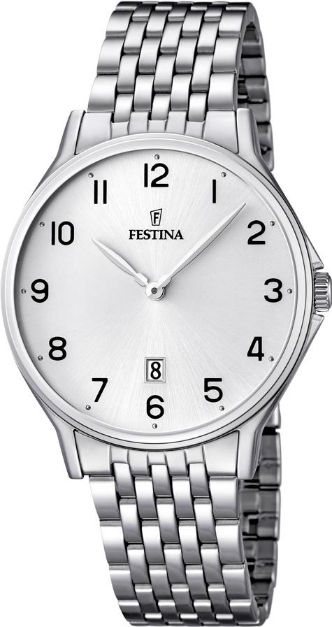 Festina Classic F16744/1 Montre-Bracelet pour hommes Classique & Simple