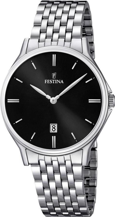 Festina Classic F16744/4 Herrenarmbanduhr Klassisch schlicht