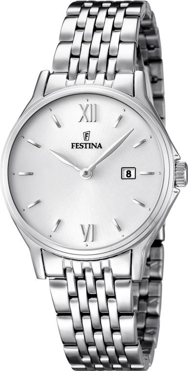 Festina Classic Ladies F16748/2 Damenarmbanduhr Sehr gut ablesbar