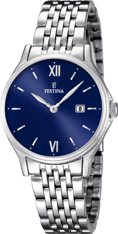 Festina Classic Ladies F16748/3 Wristwatch for women Excellent readability