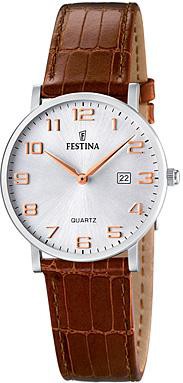 Festina Classic F16477/2 Damenarmbanduhr Klassisch schlicht