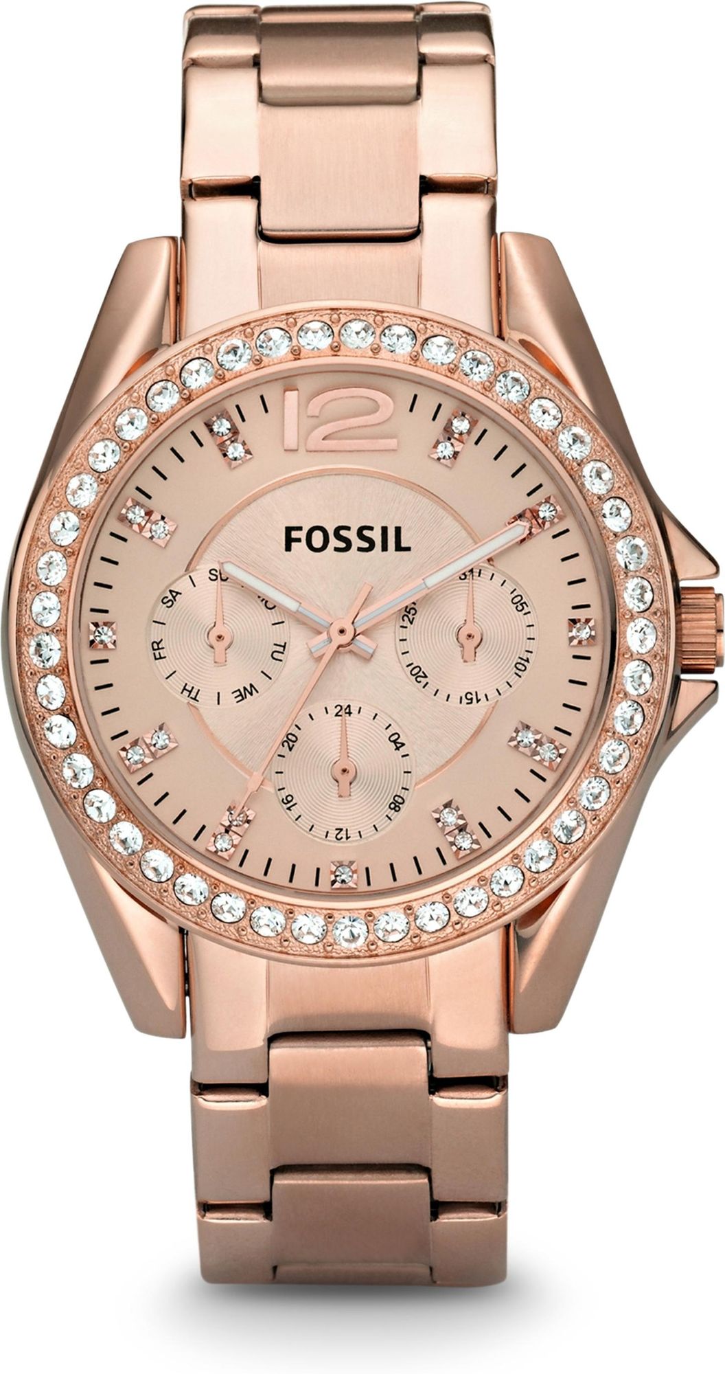 Fossil RILEY ES2811 Dames armbandhorloge » Zeitlounge.com