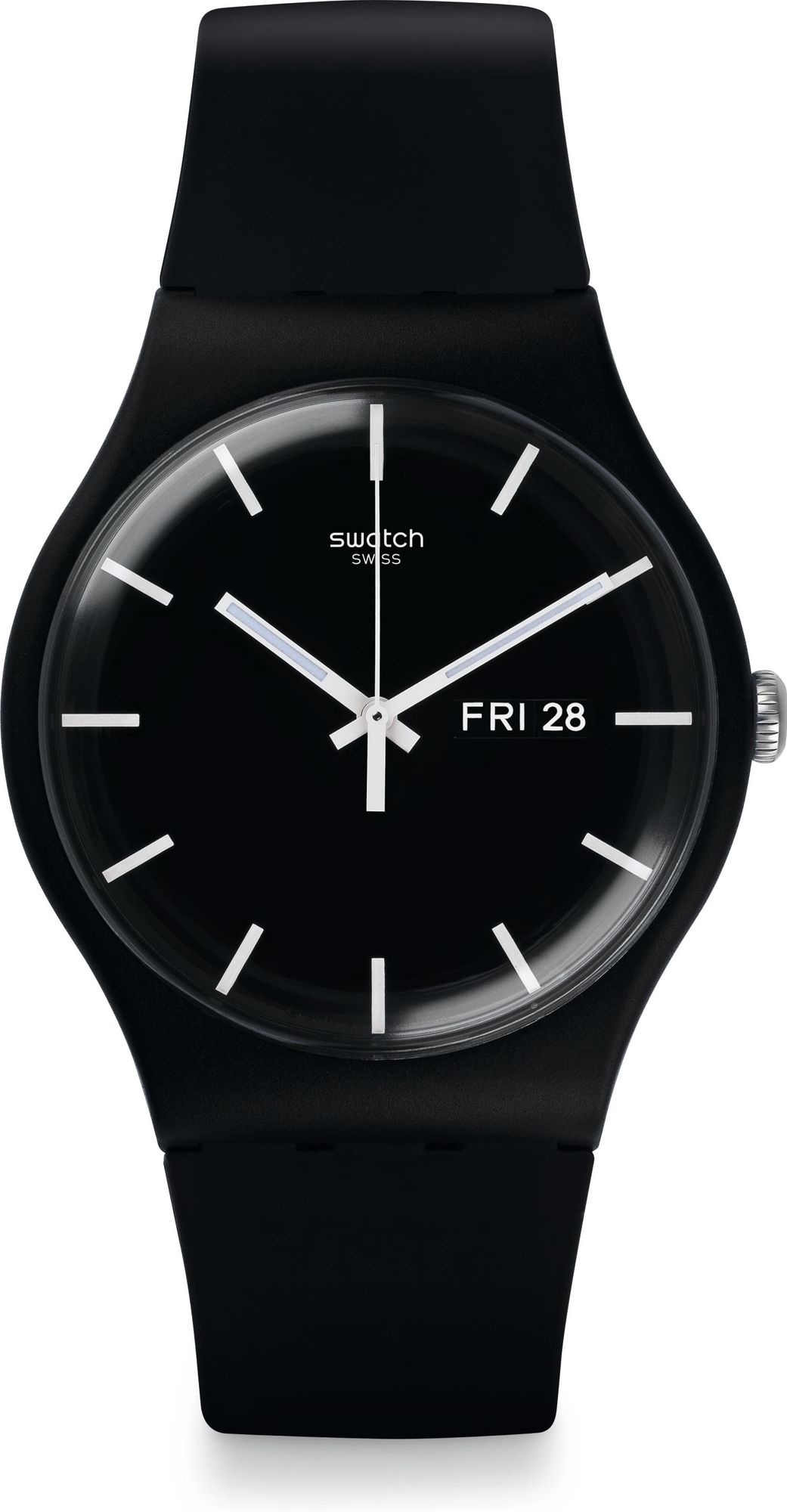 Swatch MONO BLACK SUOB720 Heren armbandhorloge
