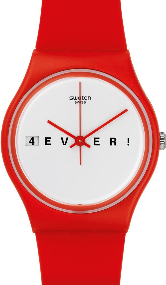 Swatch 4EVERFEVER GR404 Unisexuhr Design Highlight Swatch 4EVERFEVER GR404 Unisexuhr Design Highlight