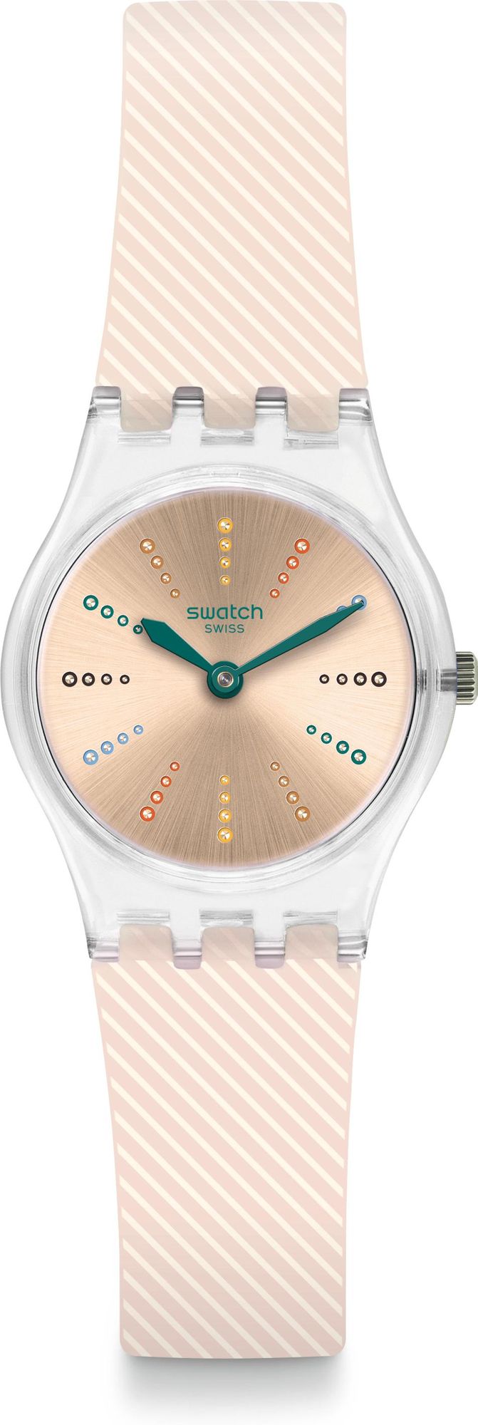 Swatch QUADRETTEN LK372 Montre Unisexe Point Culminant de Design