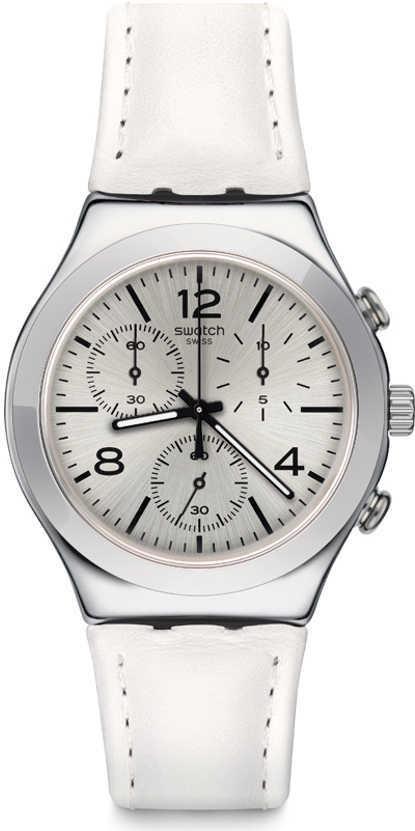 Swatch BIANCAMENTE YCS111 Cronógrafo para hombres Fabricado en Suiza