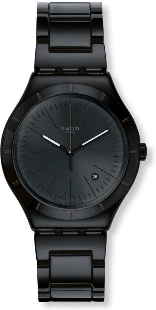 Swatch NOIR INTENSE YWB404G Unisex horloge » Zeitlounge.com