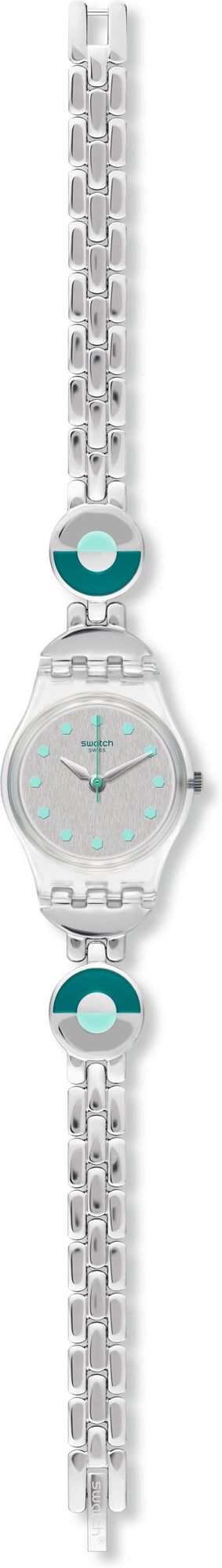 Swatch BLUE PASTEL LK377G Montre Bracelet pour femmes