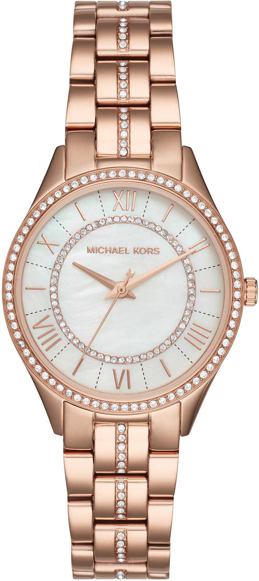 Michael Kors LAURYN MK3716 Wristwatch for women Mother-Of-Pearl Dial