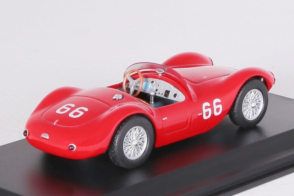Maserati AG6CS No.66 Officine Alfier Targa Fl. 1953 rot WhiteBox 1:43 NEU WBS042