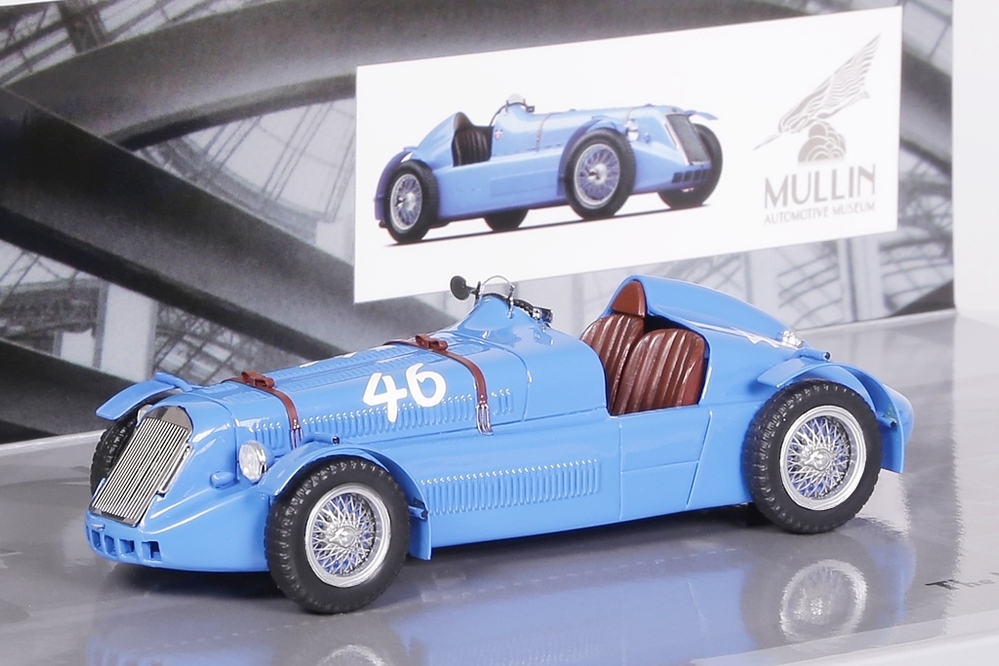 Delage D6 1946 Grand Prix blau No. 46 Minichamps 1:43 NEU/OVP 437461100
