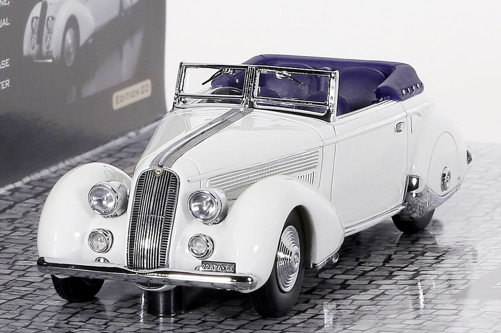 Lancia Astura Tipo 233 Corto 1936 ホワイト Lancia Astura Tipo 233 Corto 1936 weiß Minichamps 1:43 NEU