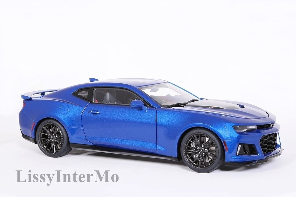 Chevrolet Camaro Zl1 2017 Blau Metallic Autoart 1 18 Neu 71209 Ebay