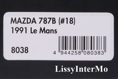 Mazda 787B #18 Le Mans 1991 weiß hpi-Racing 1:43 NEU/OVP 8038