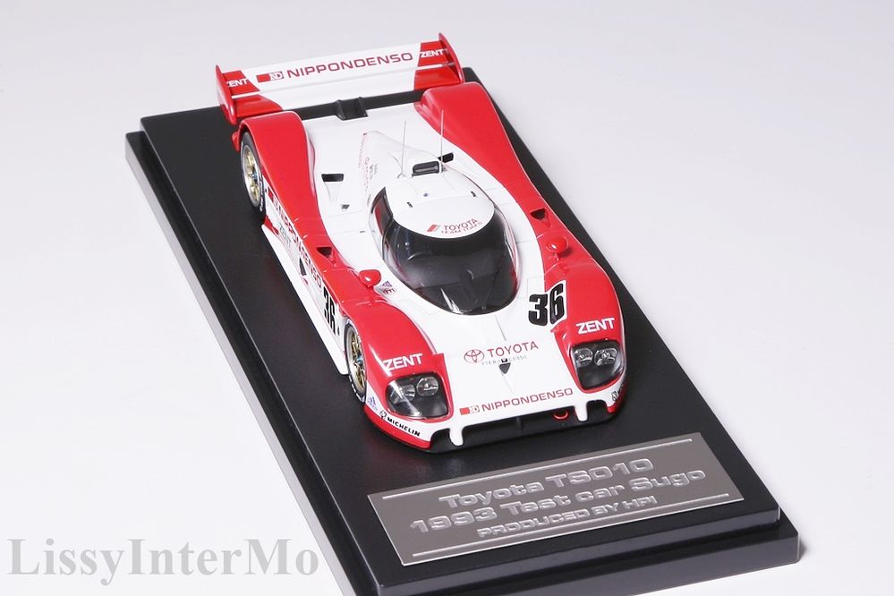 Toyota TS010 Test Car Sugo 1993 weiß/rot hpi-Racing 1:43 NEU/OVP
