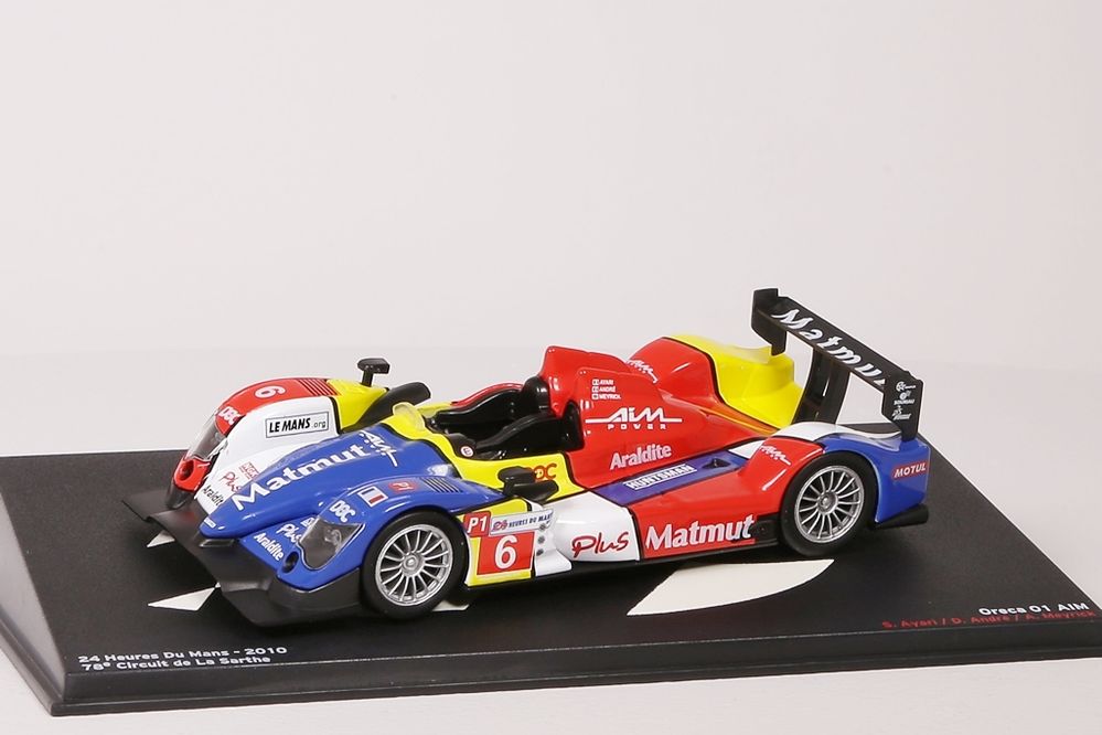 Oreca 01-AIM #11 O. Panis/N. Lapierre/S. Ayari LMP1 Le Mans 2009 - die cast - gotowy model