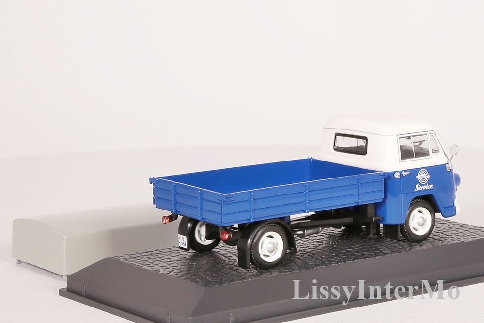 Tempo Wiking 1956 Tempo-Service LKW blau/weiß Atlas 1:43 NEW/OVP 7 421 119