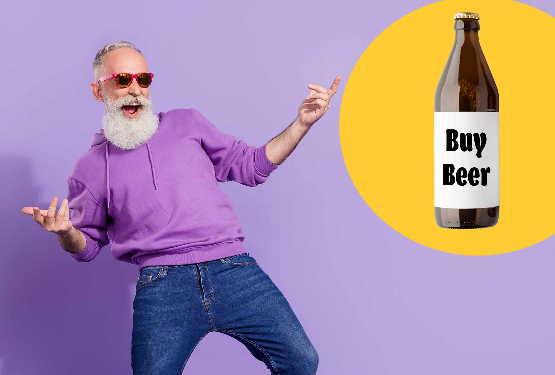 Bier bestellen beim Bierkauf
