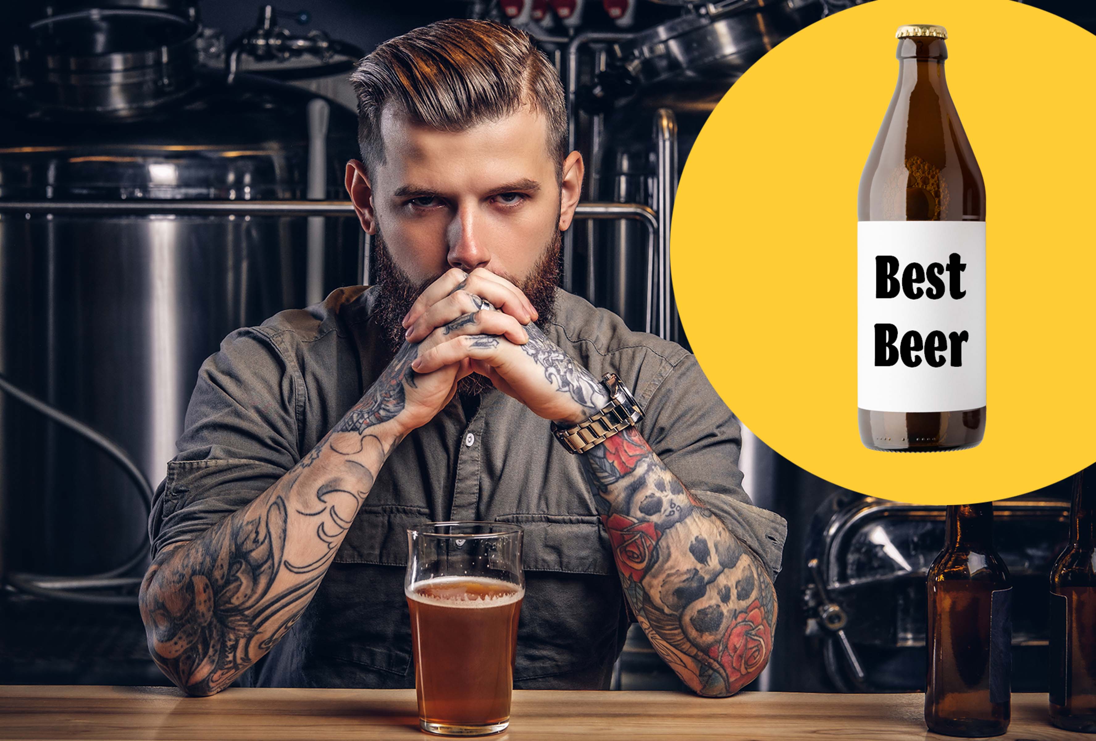 Bier suchen vor dem Bierkaufen