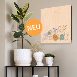 Schlüsselkasten mit bedrucketer Holzfront