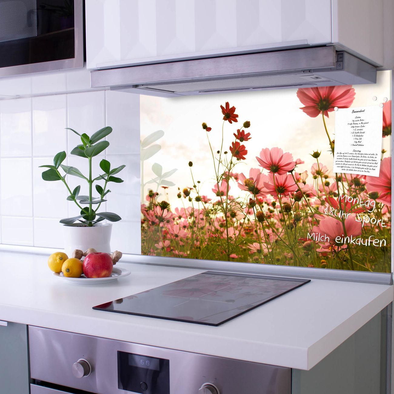 Küchenrückwand Glas Motiv Schmuckkörbchen | banjado