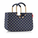 metallic dots blue