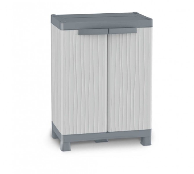 XL Balkonschrank Gartenschrank Haushaltsschrank Kunststoffschrank
