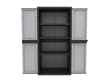 Kreher XXL Kunststoffschrank Werkstattschrank Schrank Gartenschrank