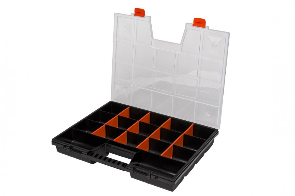 XXL Organizer Sortierkasten Sortierbox Kleinteilebox Box 17 Fächer