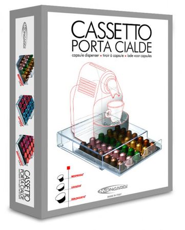 Kapselhalter Kapselspender Schublade für Kaffee Kapseln Nespresso